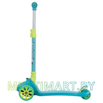 Самокат Novatrack RainBow Pro 135H.RAINBOW.GN9 (синий/зеленый, 2019) картинка 2